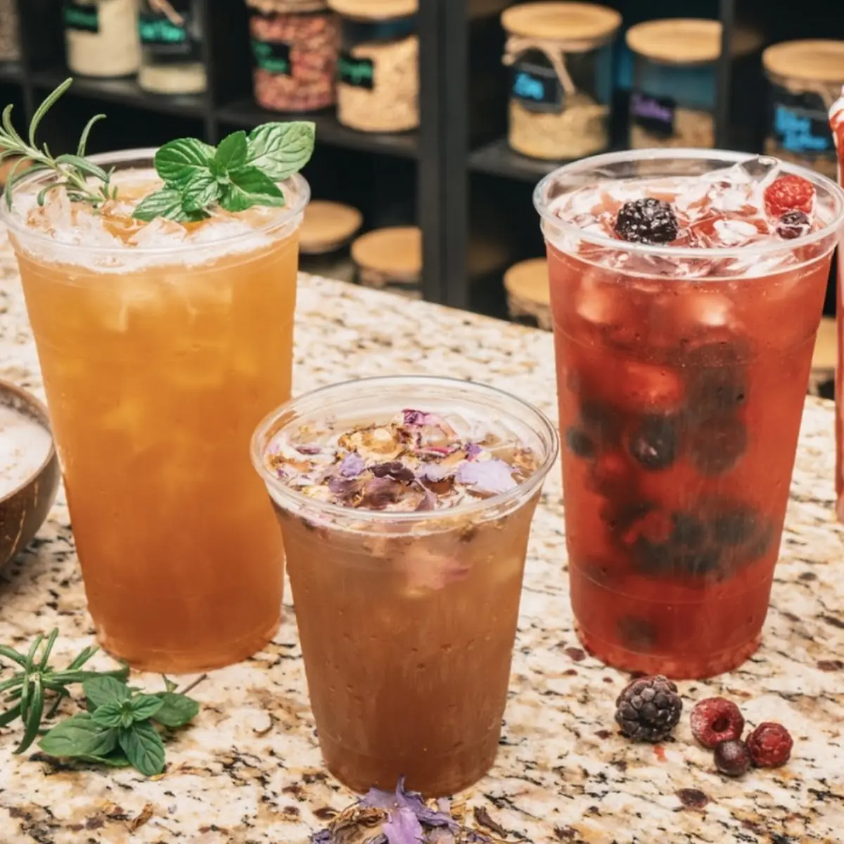 Passion Fruit Hibiscus Tea