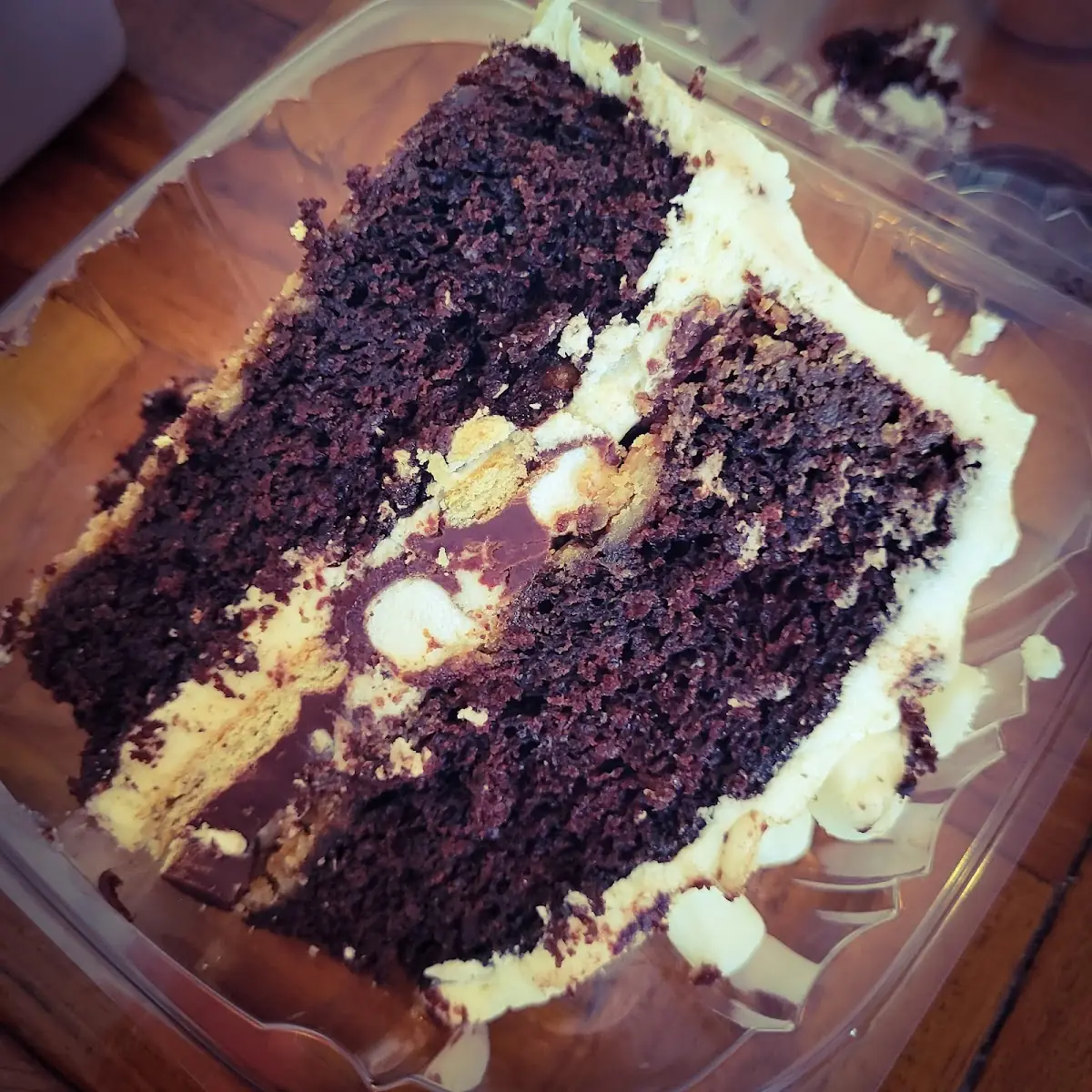 S'Mores Cake Slice