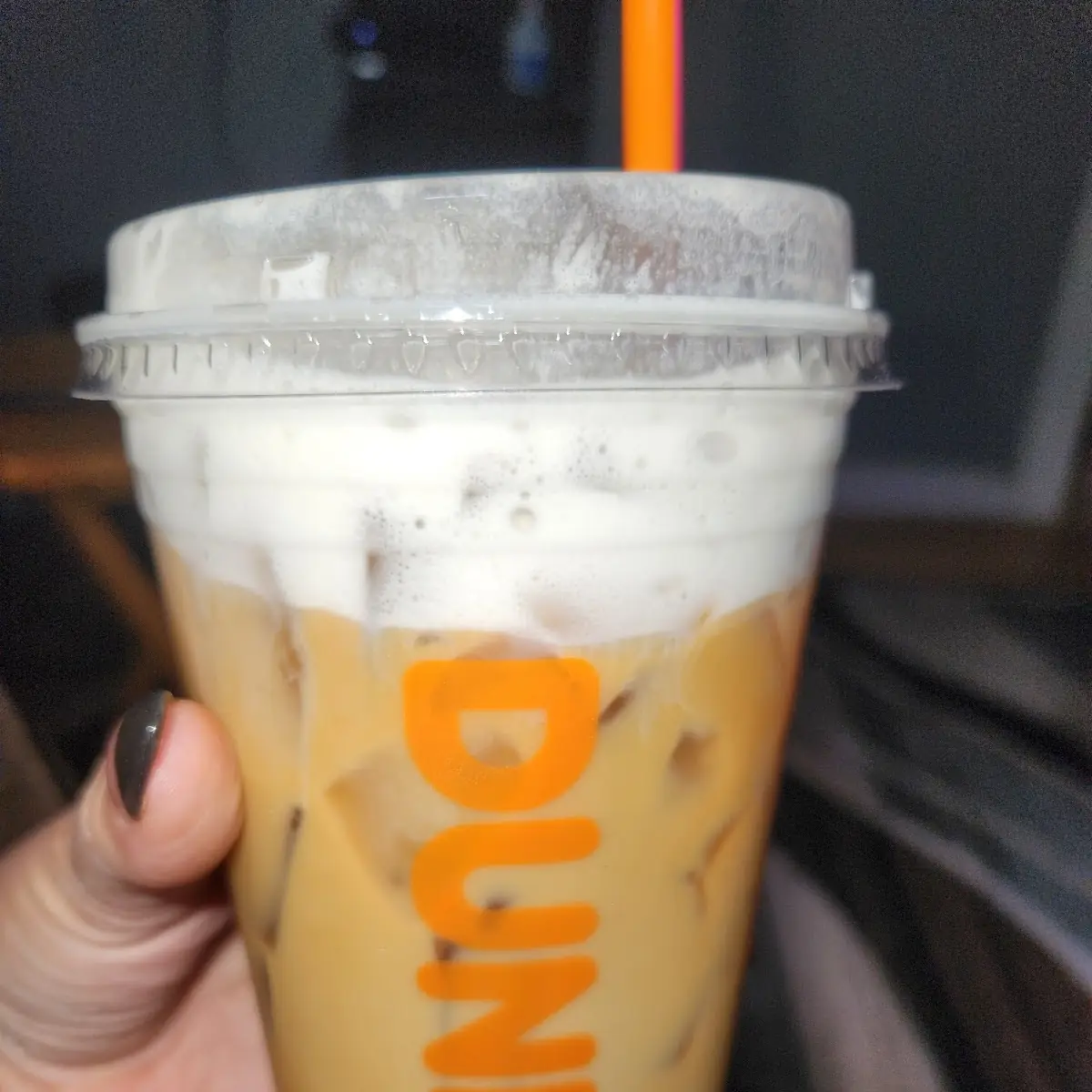 French Vanilla Iced Coffee