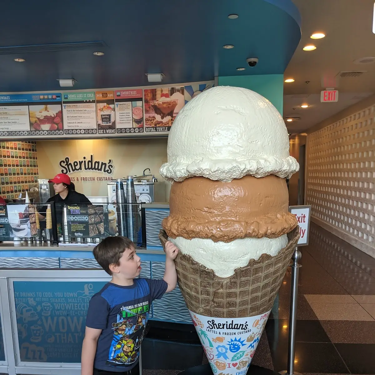 Triple Scoop Waffle Cone