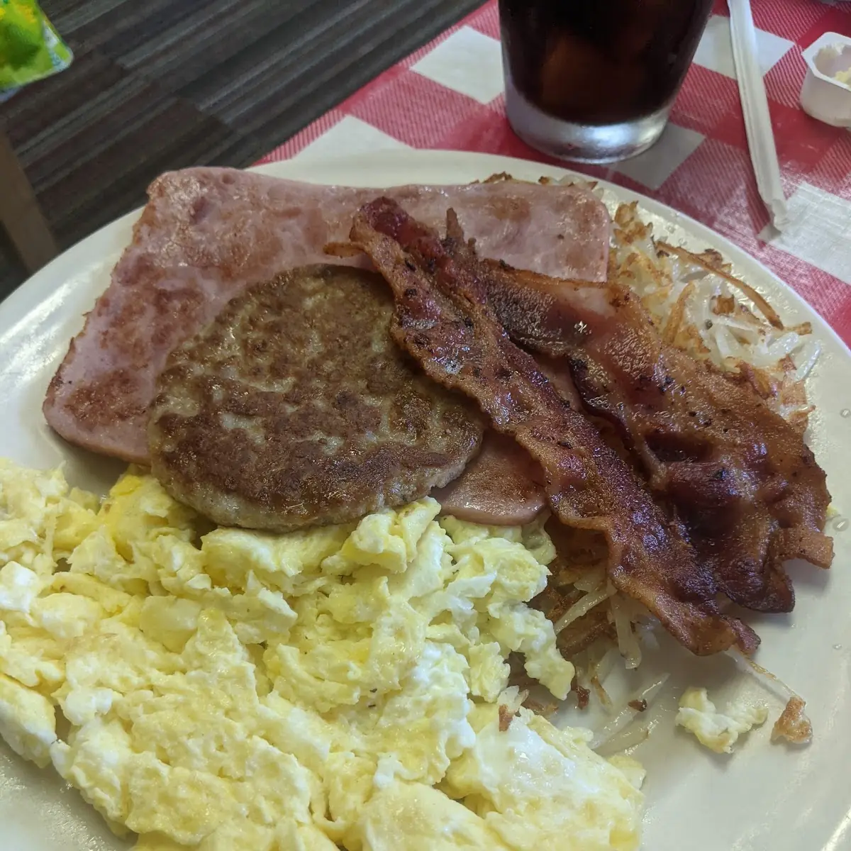 Scrambled Eggs and Bacon