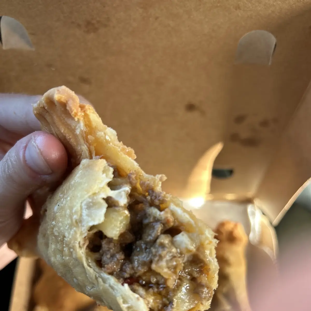 Beef and Cheese Empanada