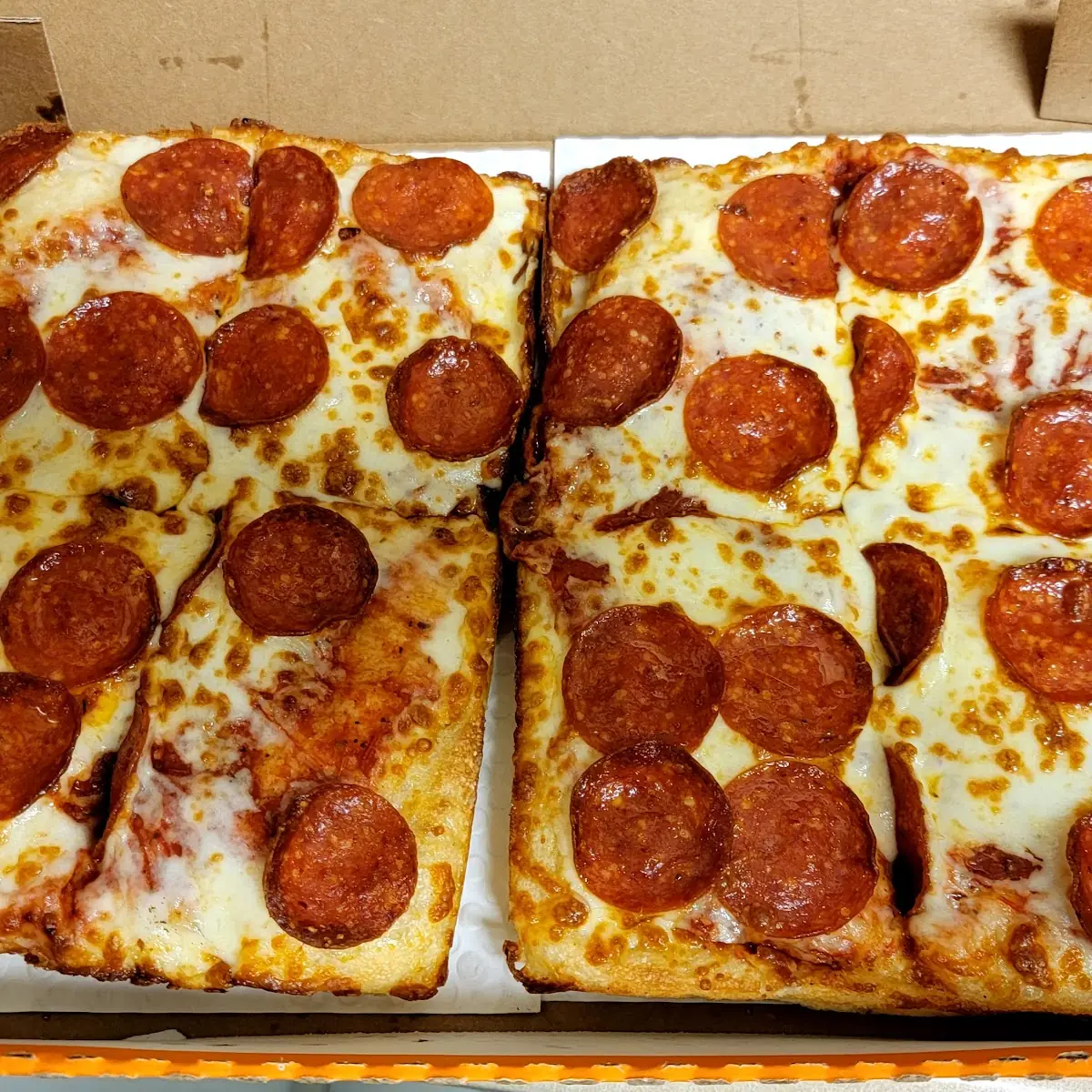 Deep Dish Pepperoni Pizza