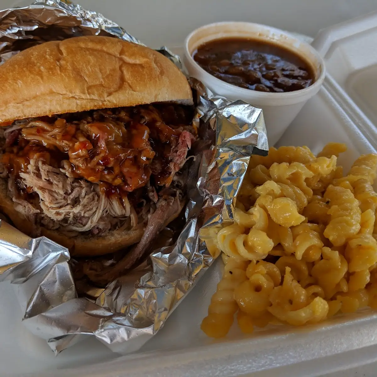 Pulled Pork Sandwich Platter