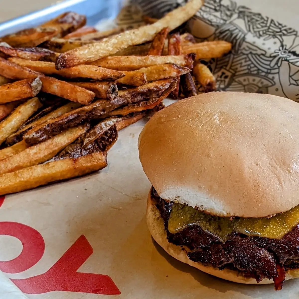 Cheddar Bacon Burger