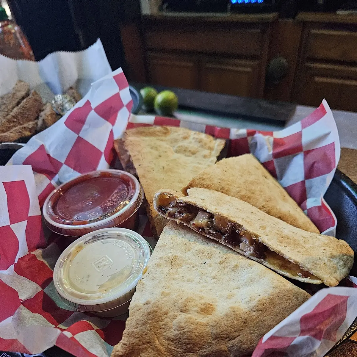 Chicken Bacon Ranch Quesadilla