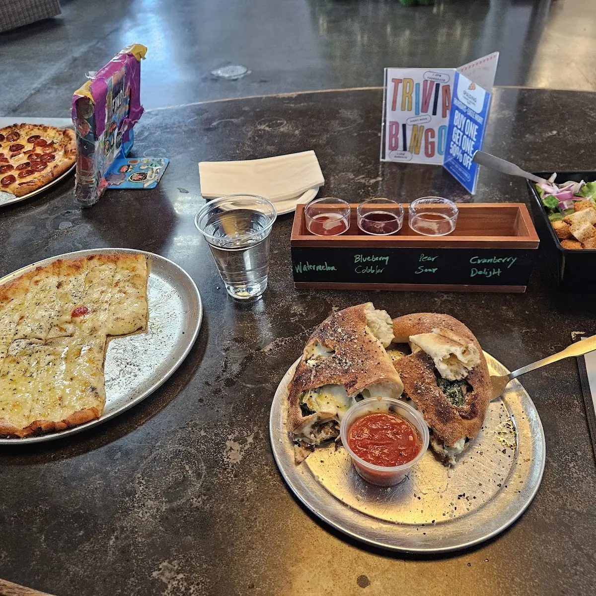 Pepperoni Pizza Cheese Bread Meat Calzone
