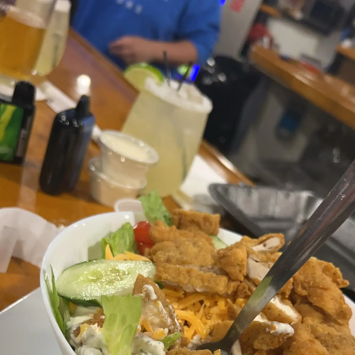 Crispy Chicken Salad