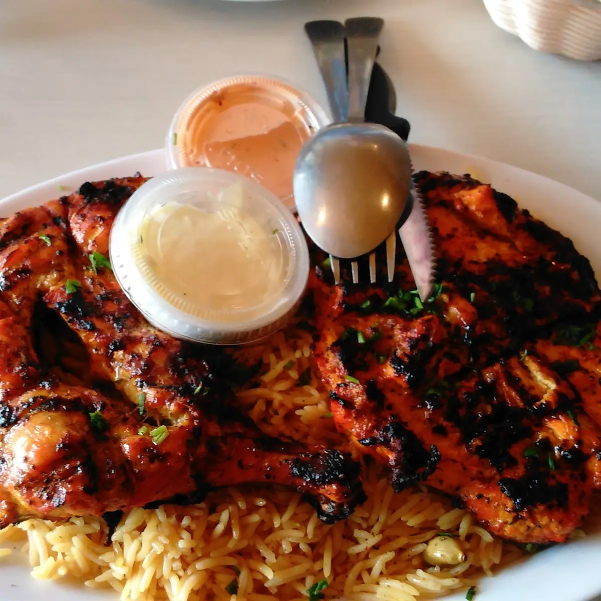 Broiled Chicken Half