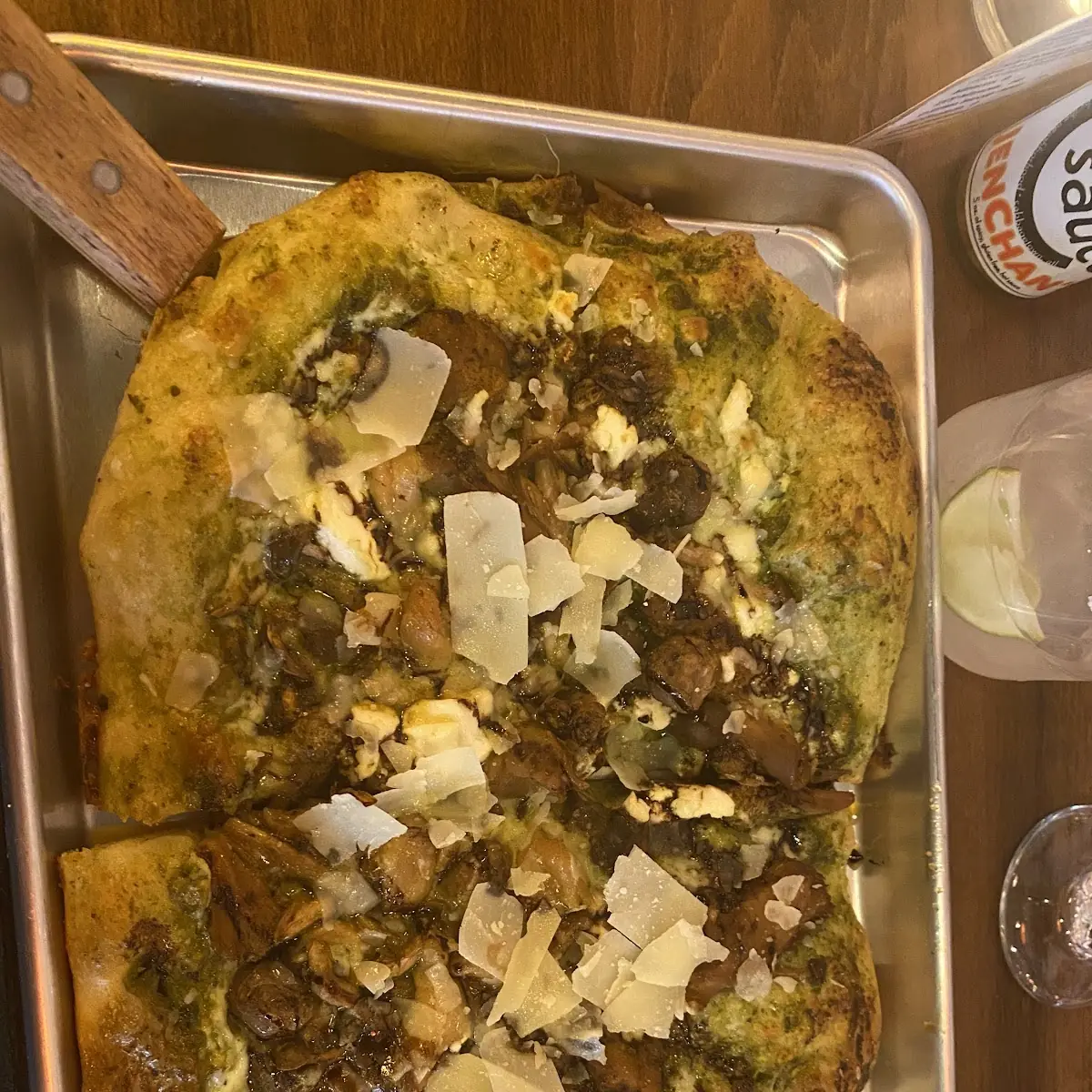 Mushroom Pizza