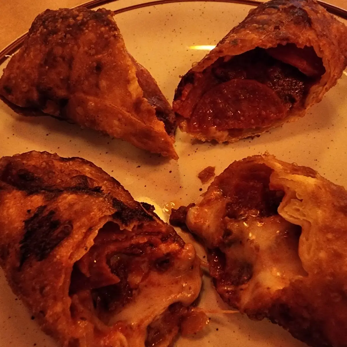 Pizza Egg Rolls