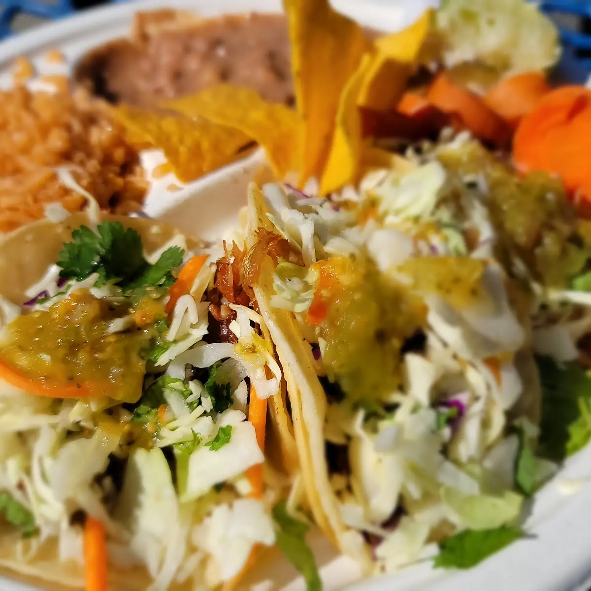 Special with Carnitas Tacos