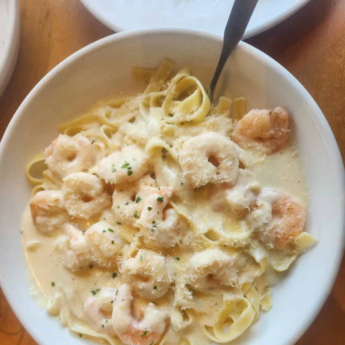 Chicken & Shrimp Carbonara