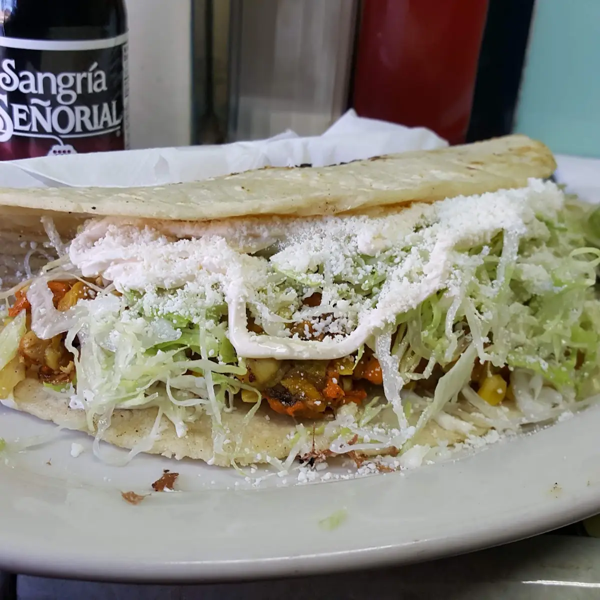 Quesadilla De Flor De Calabaza
