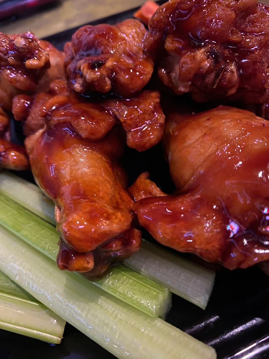 BBQ & Teriyaki Chicken Wings