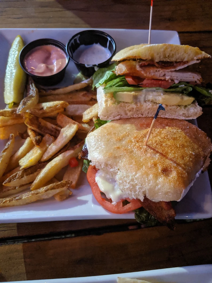 Chicken Bacon Avocado Sandwich