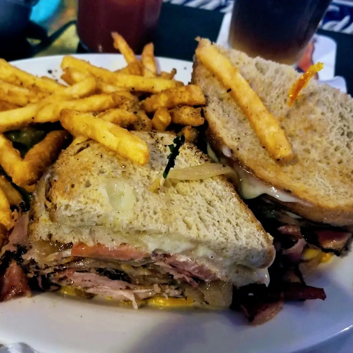 Co Beef and Pastrami Reuben