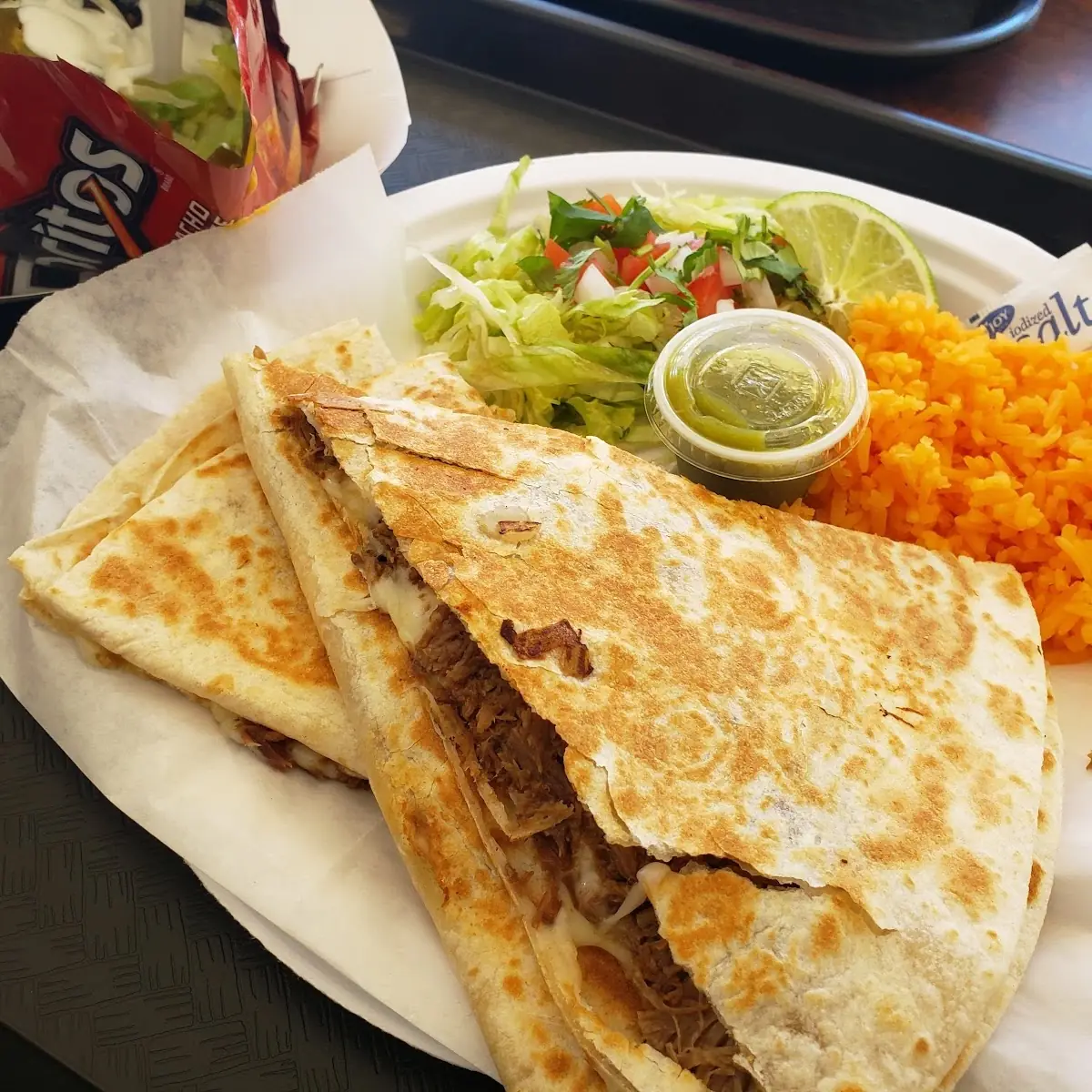 Barbacoa Quesadilla