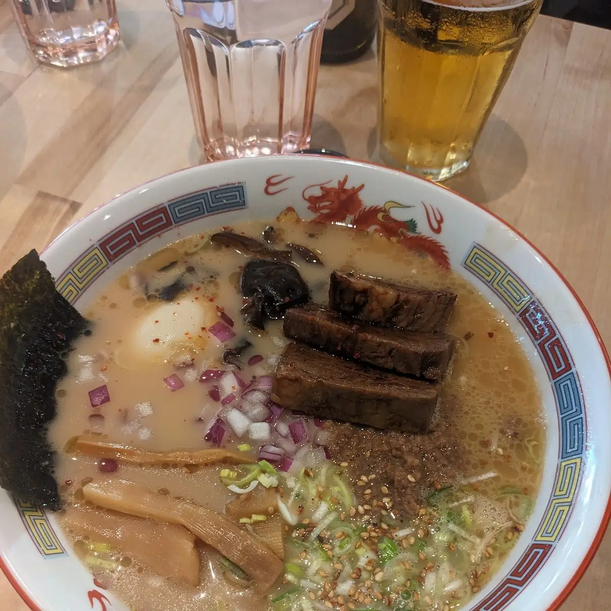 Pork Tonkotsu Ramen with Egg