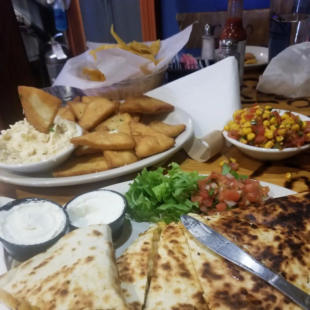 Chicken Bacon Ranch Quesadilla