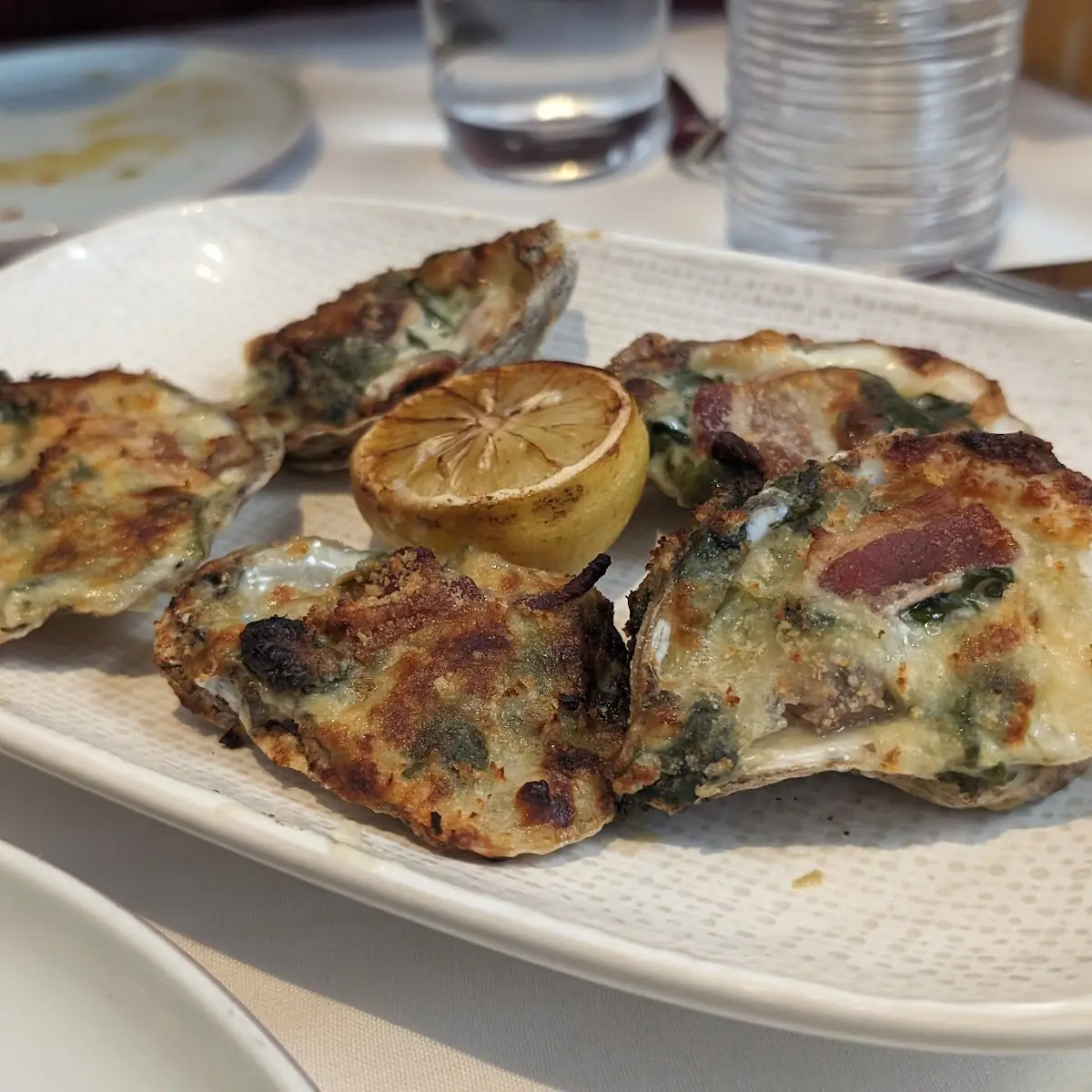 Oysters Rockefeller