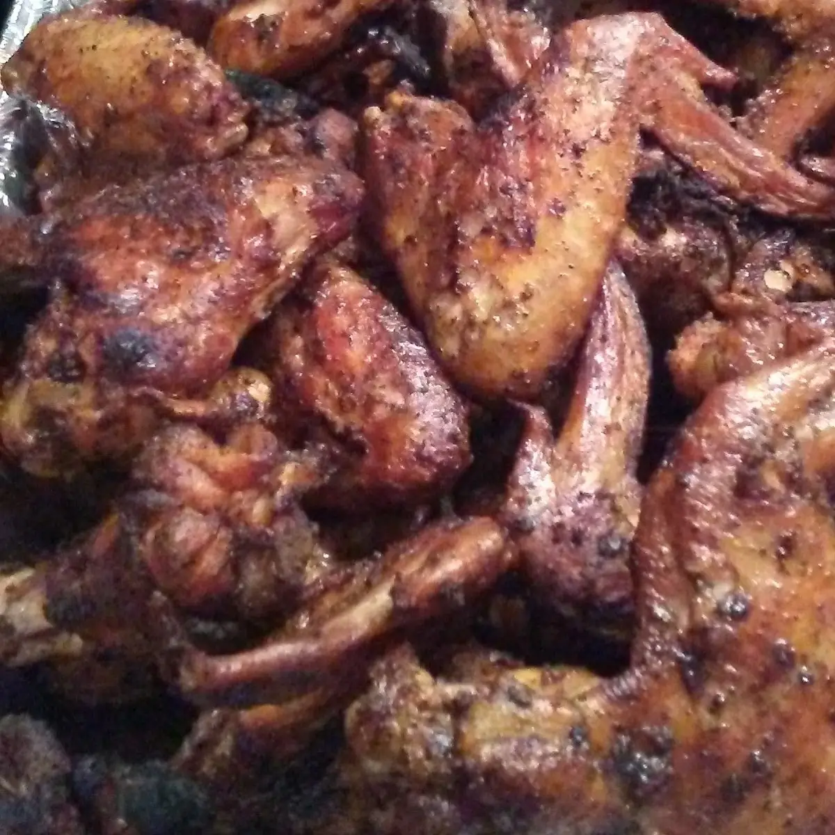 Smothered Chicken Wings