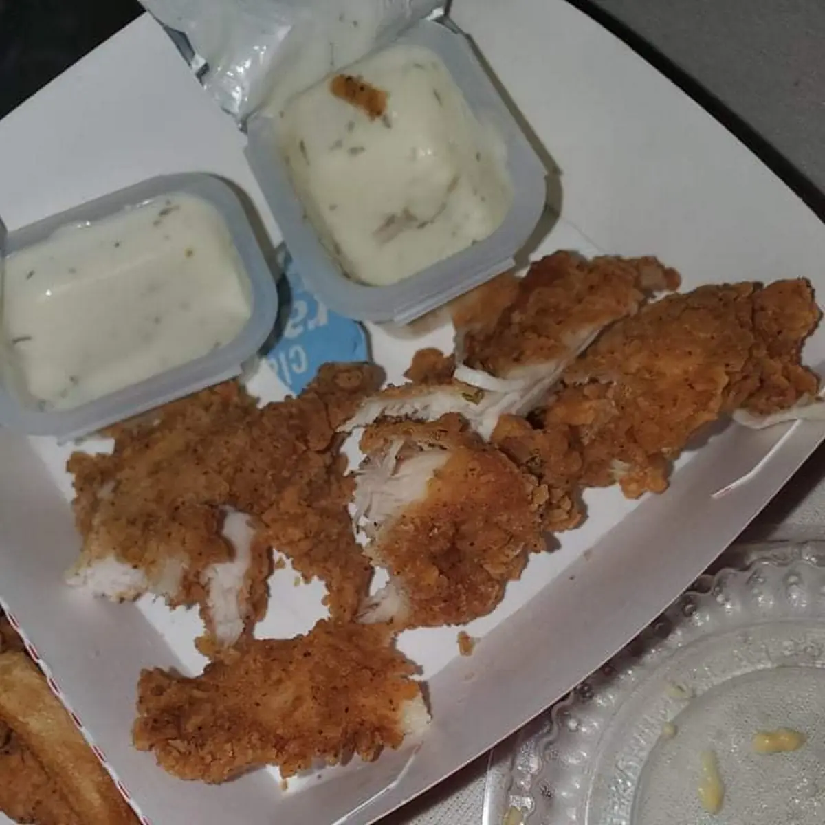 Extremely Dry Fried Chicken