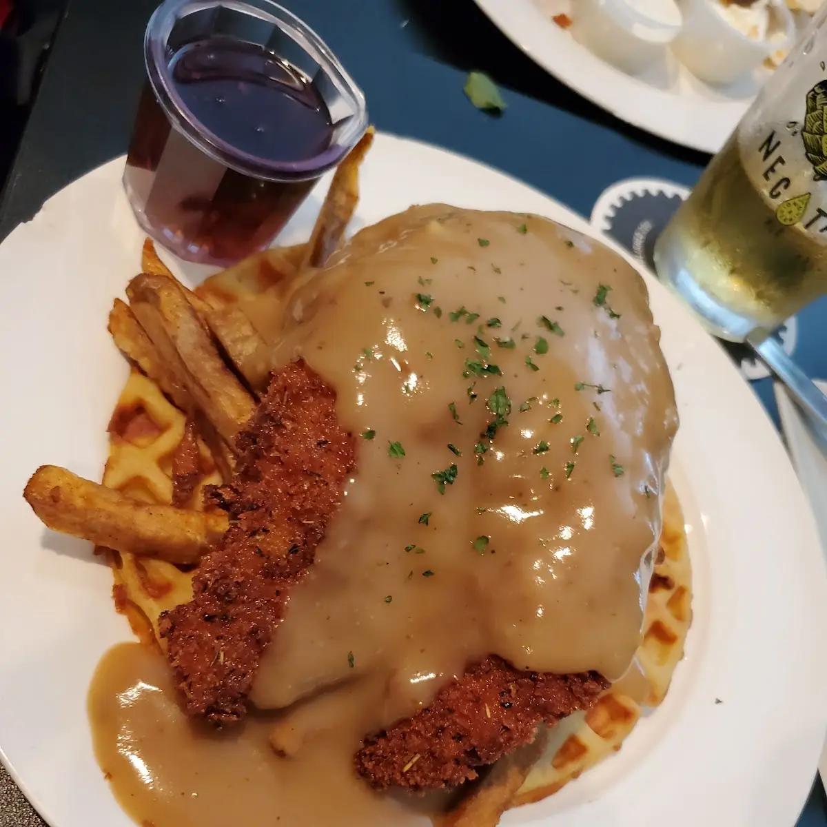 Chicken and Waffles