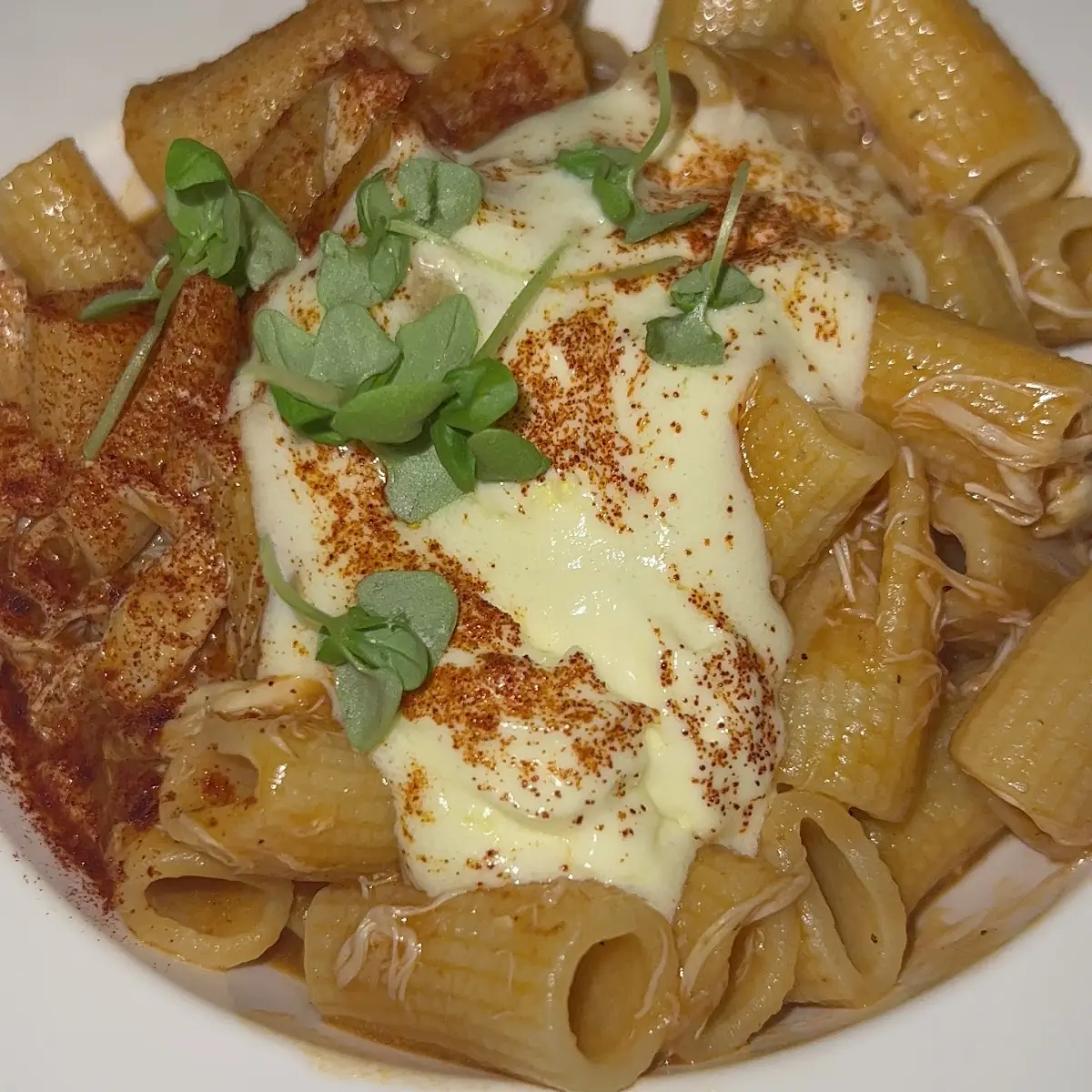 Rigatoni with Lobster Bisque