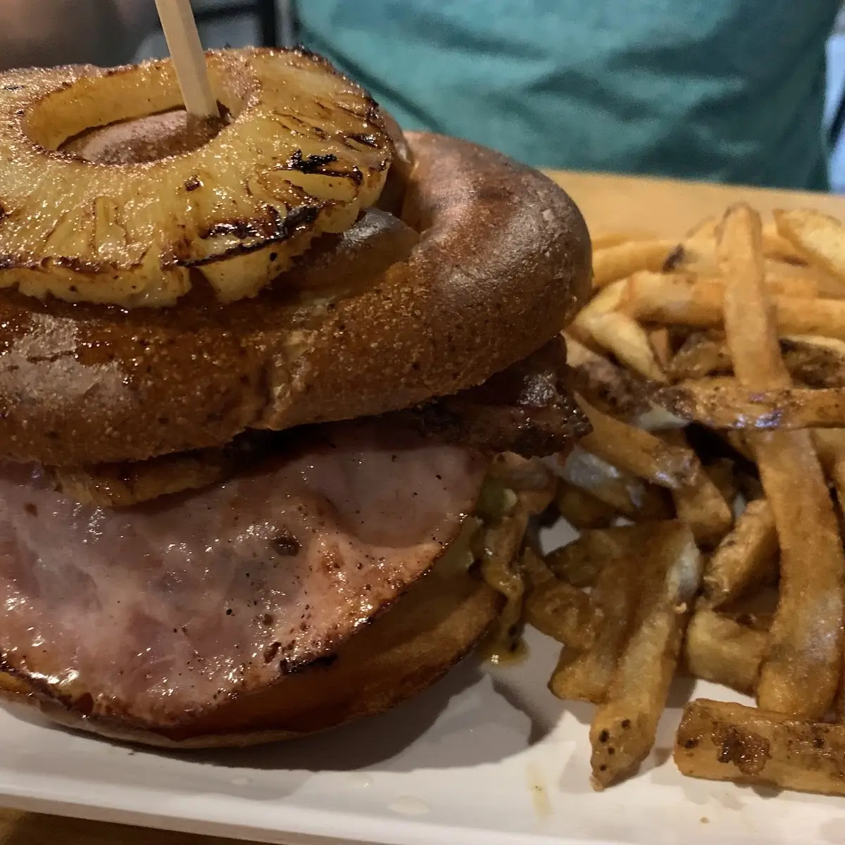 Burger with Fresh Cut Fries