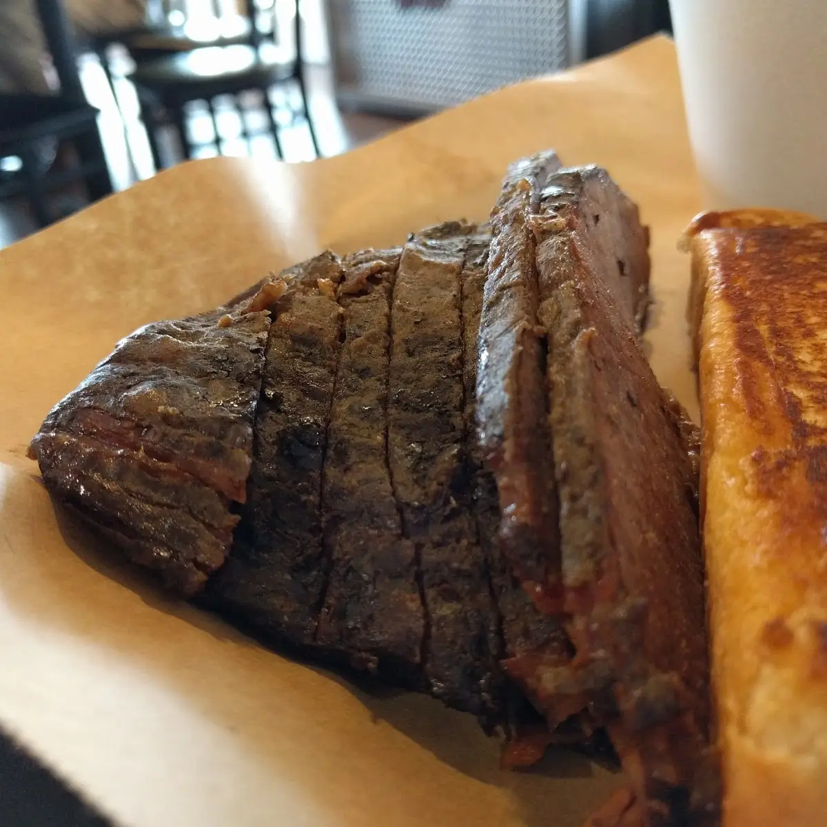 Brisket Grilled Cheese Sandwich