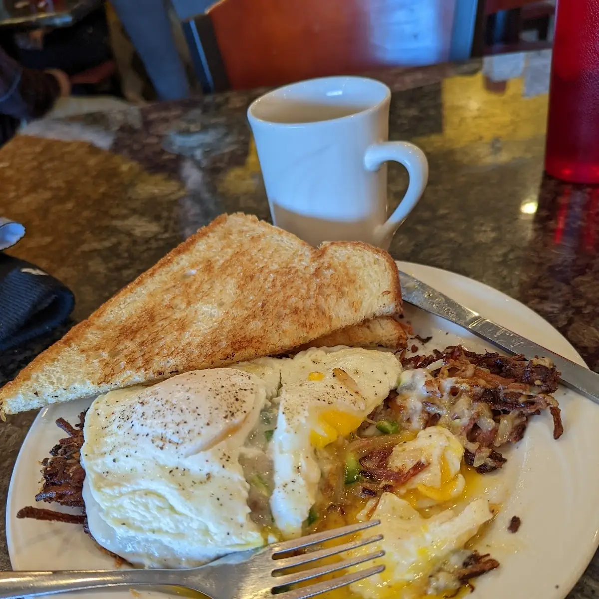 Corned Beef Hash & Eggs