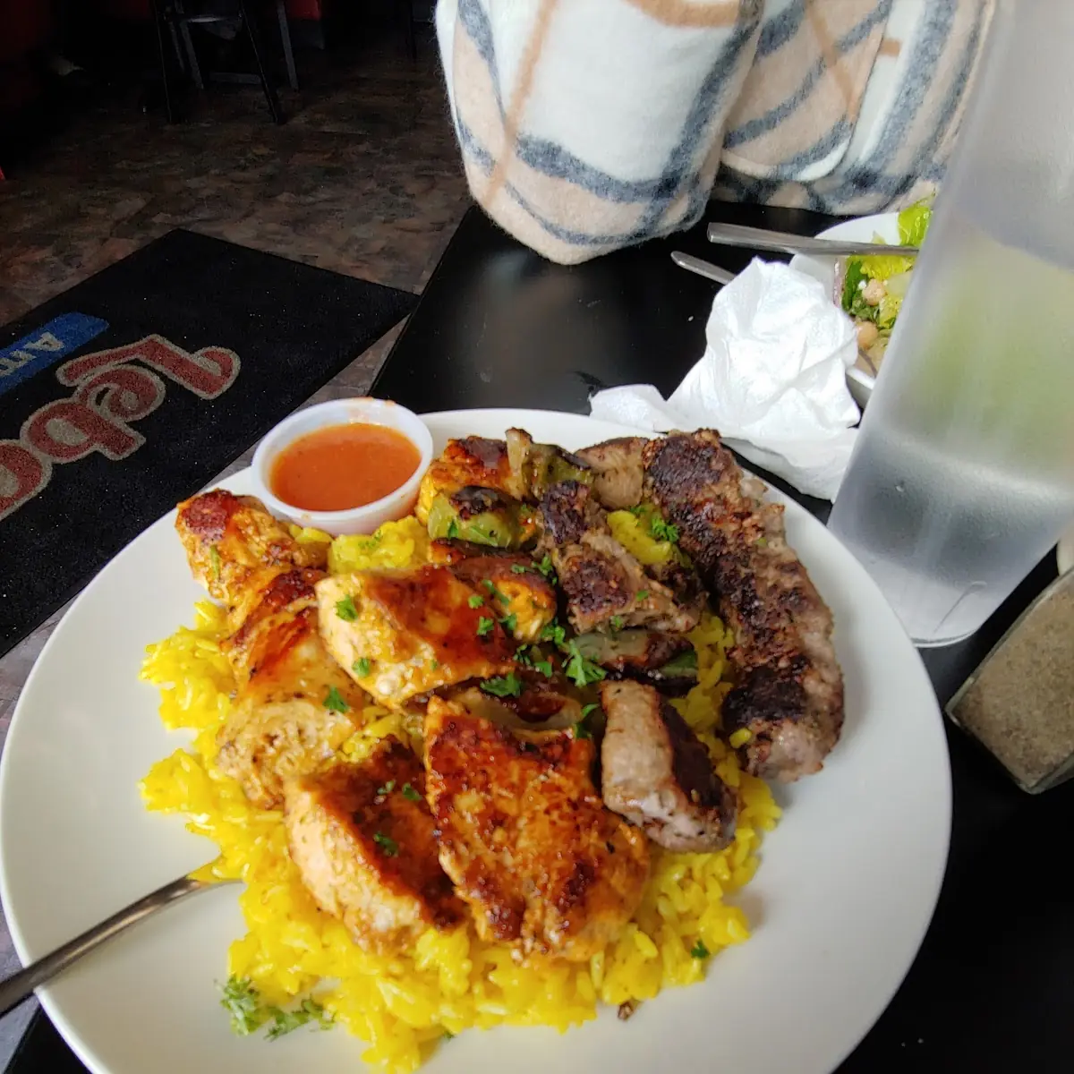 Chicken kebab skewers