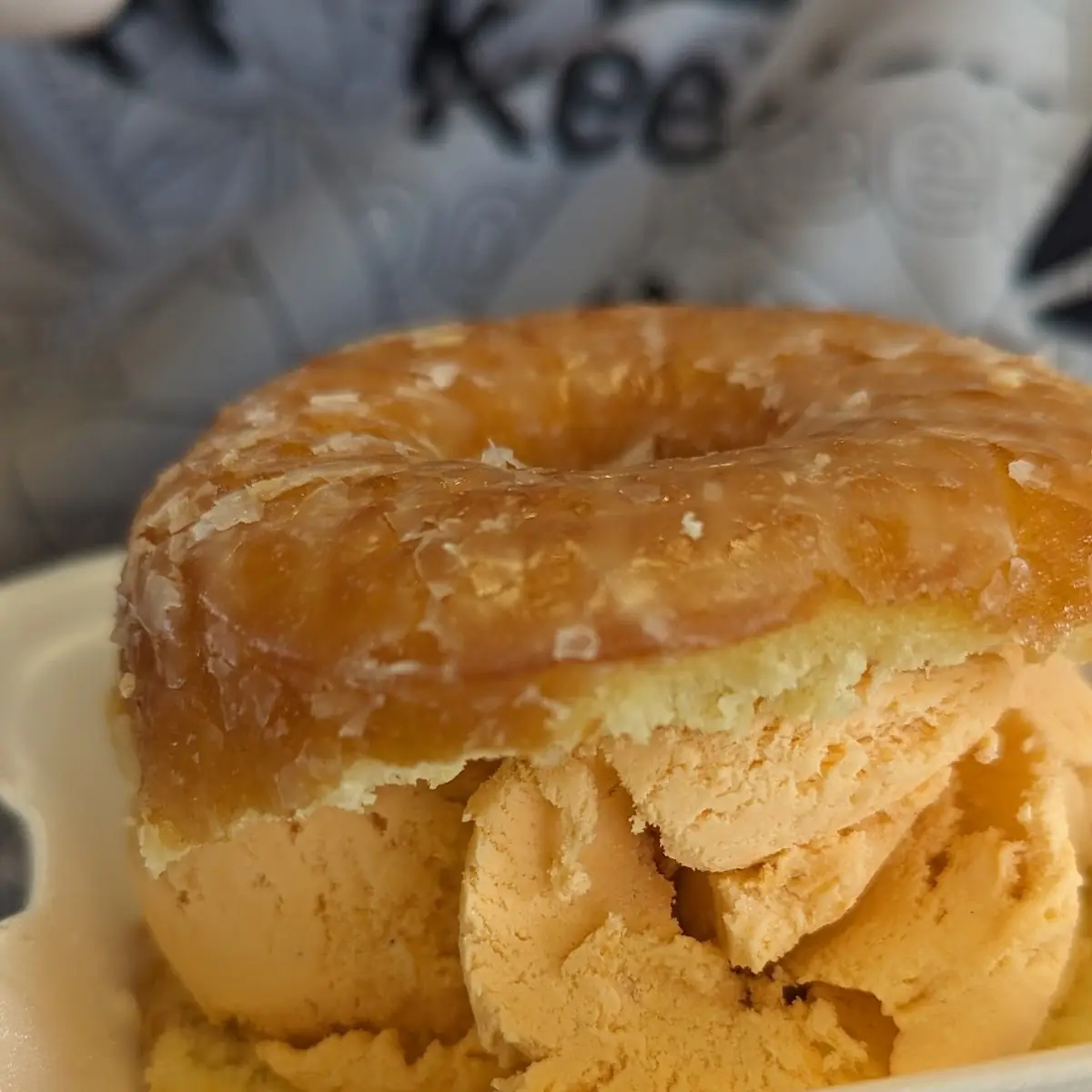 Iced Glazed Donut