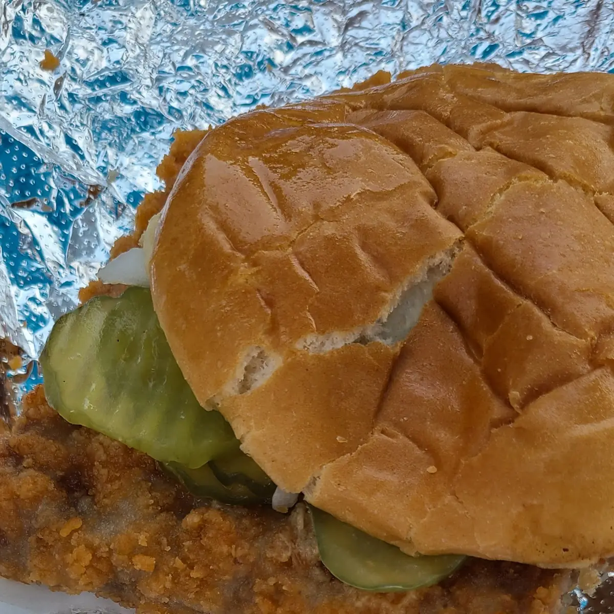 Undercooked Tenderloin Sandwich