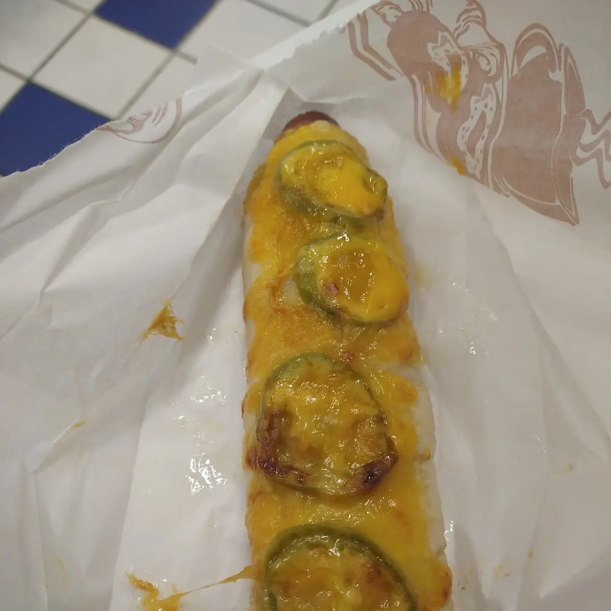 Jalapeno Cheese Bagel Dog
