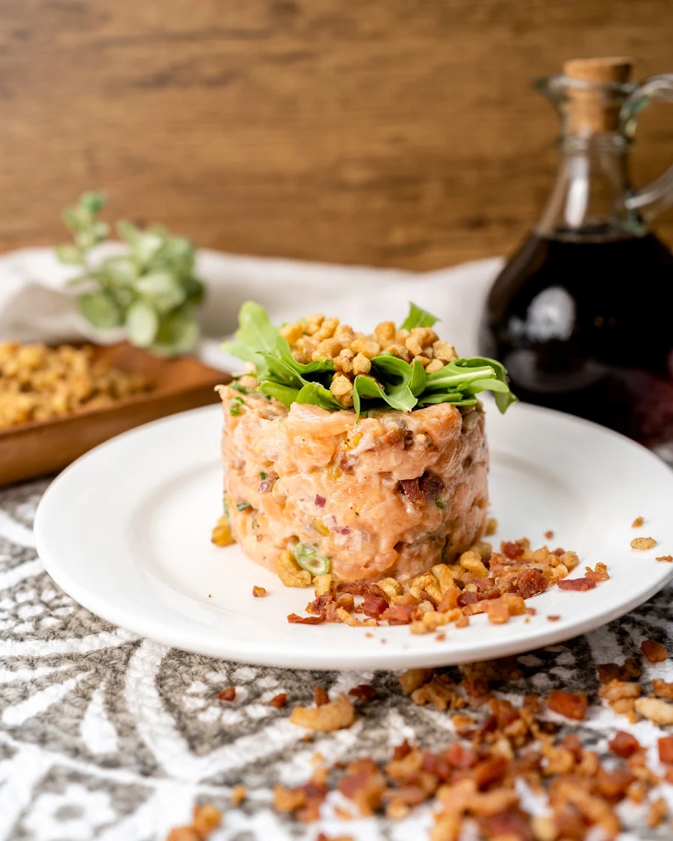 Tartare Thon Pommes & Noix Tuna Apples & Walnuts Tartare