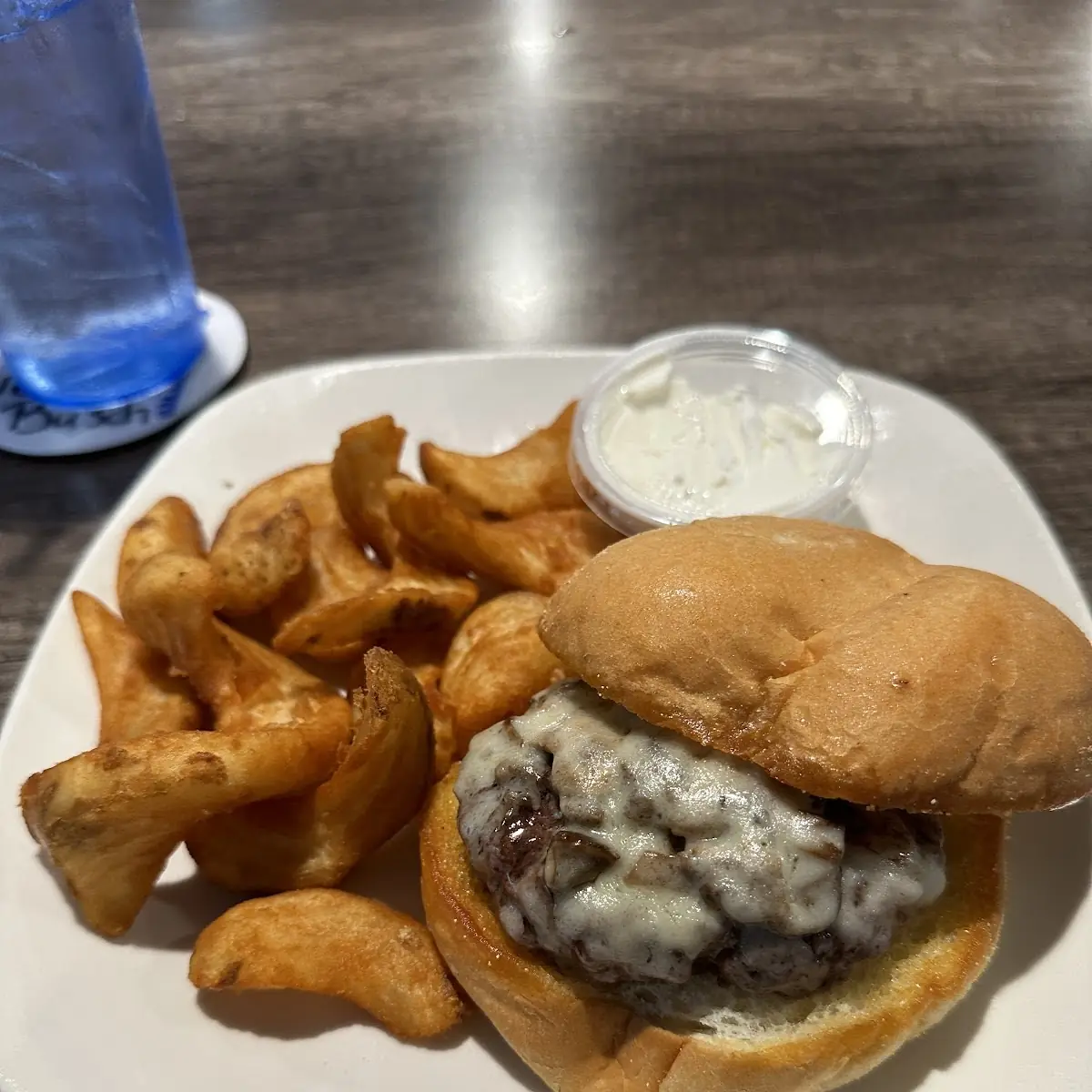 Mushroom Swiss Burger