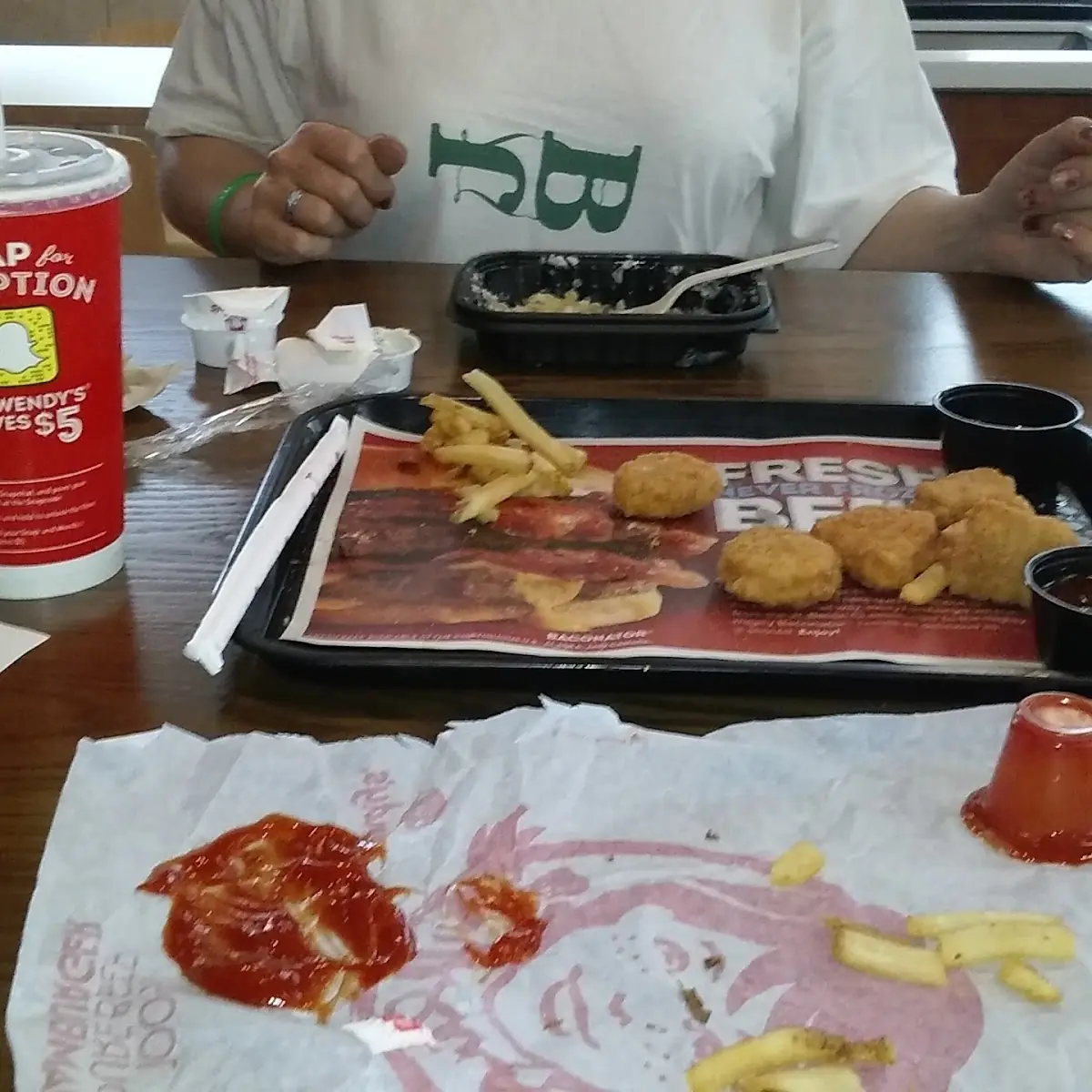 4 Meal with Jr Bacon Cheeseburger