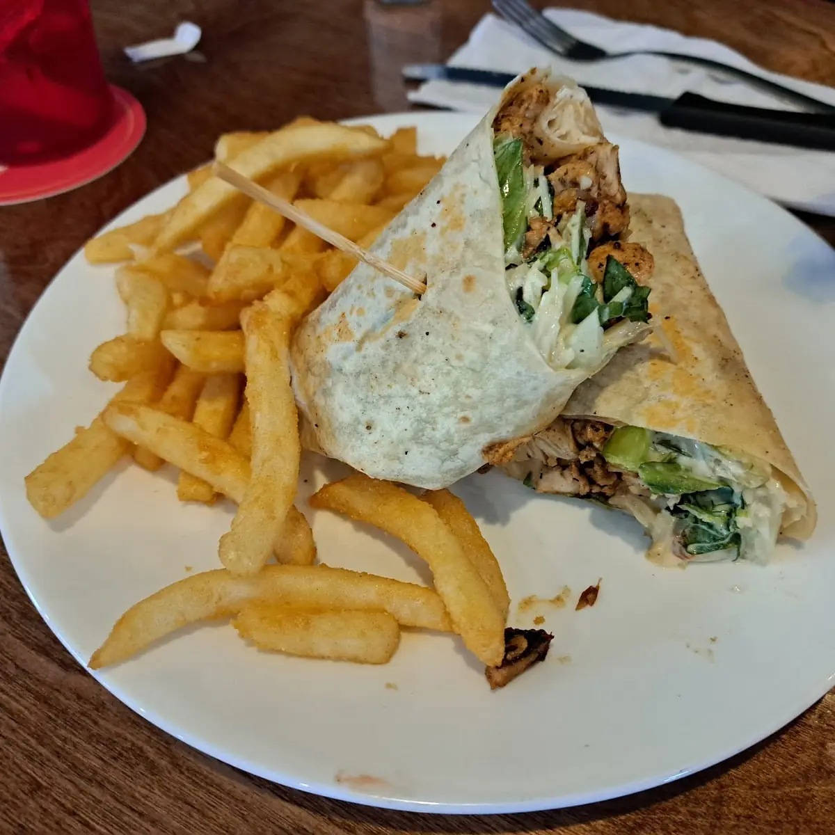 Chicken Caesar Wrap