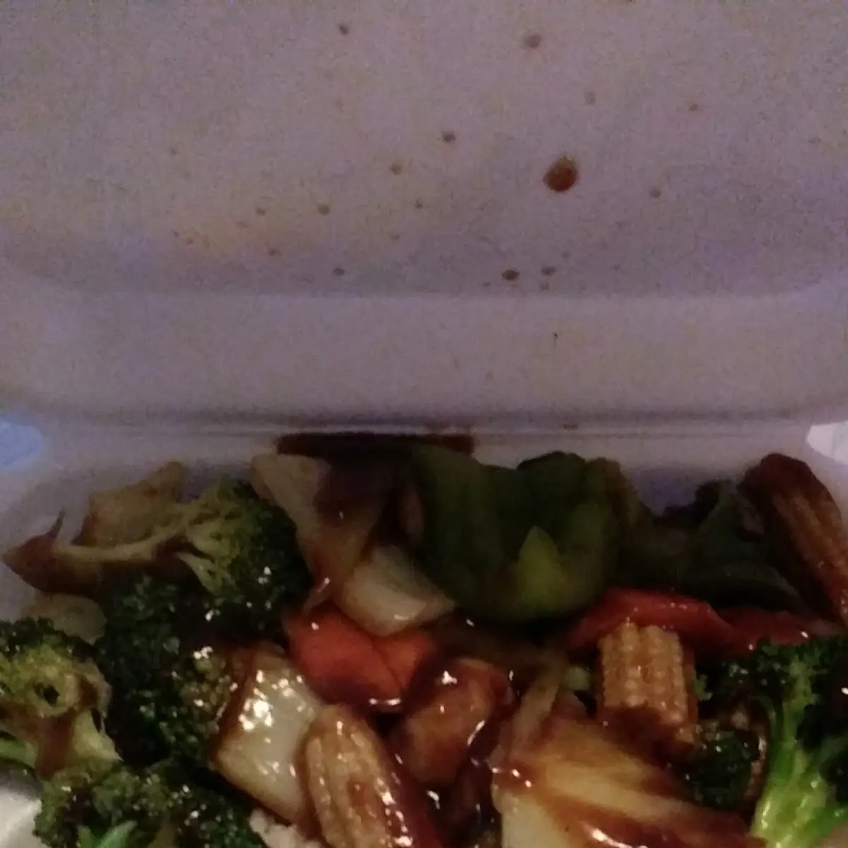 Mixed Veggies and White Rice
