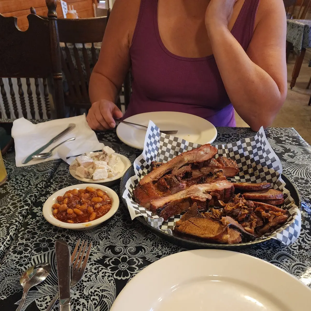 Buddy Pack with Baked Beans and Potato Salad