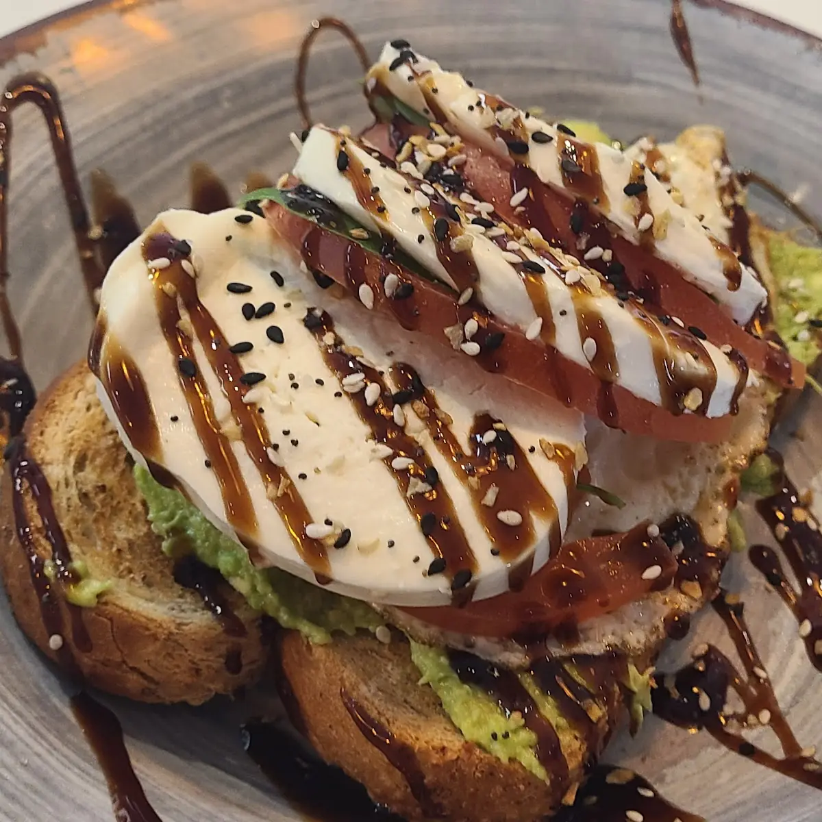 Caprese Avocado Toast
