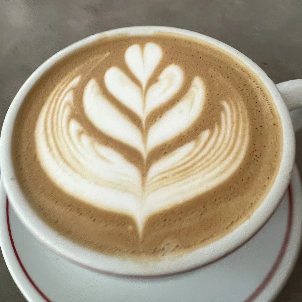 Decaf Caramel Almond Milk Latte