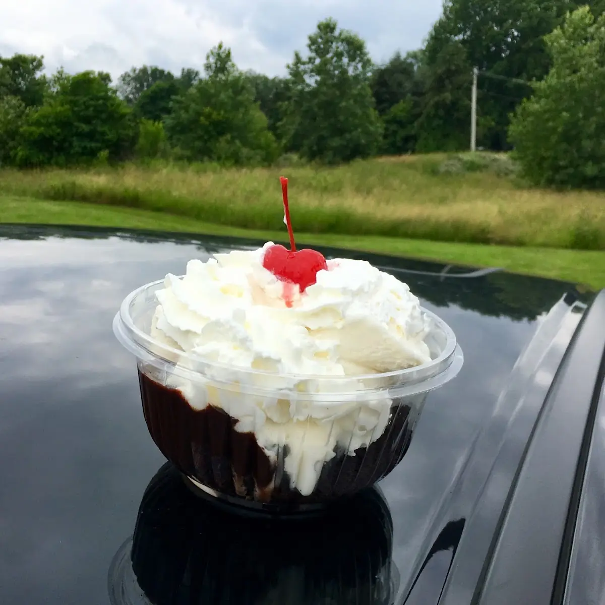 Hot Fudge Brownie