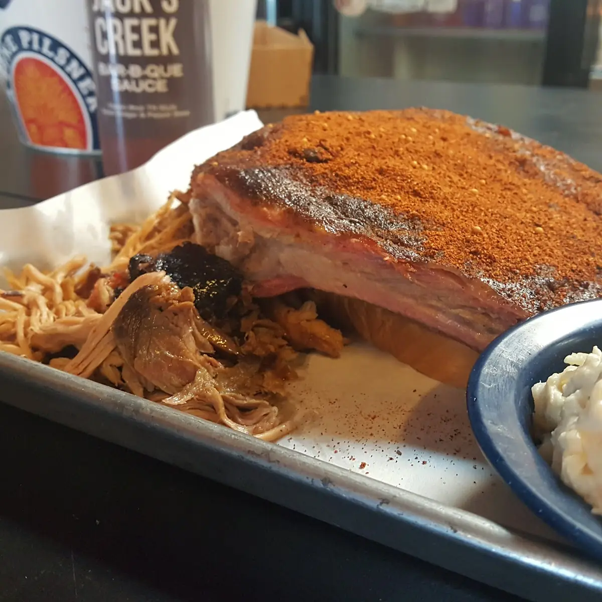 Dry Rub Ribs and Pulled Pork