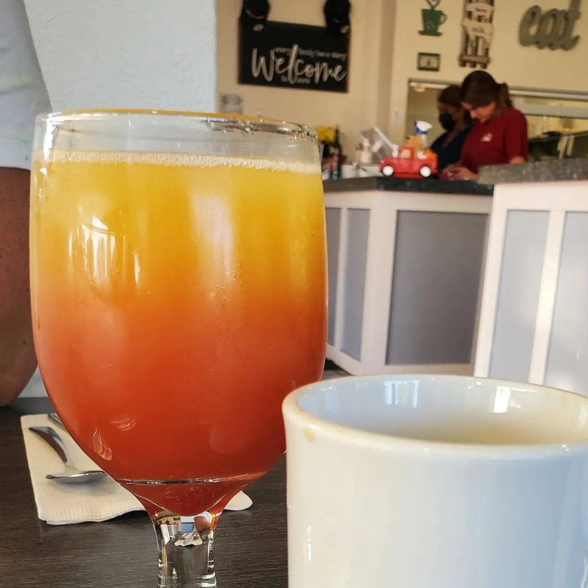 Blood Orange Mimosa