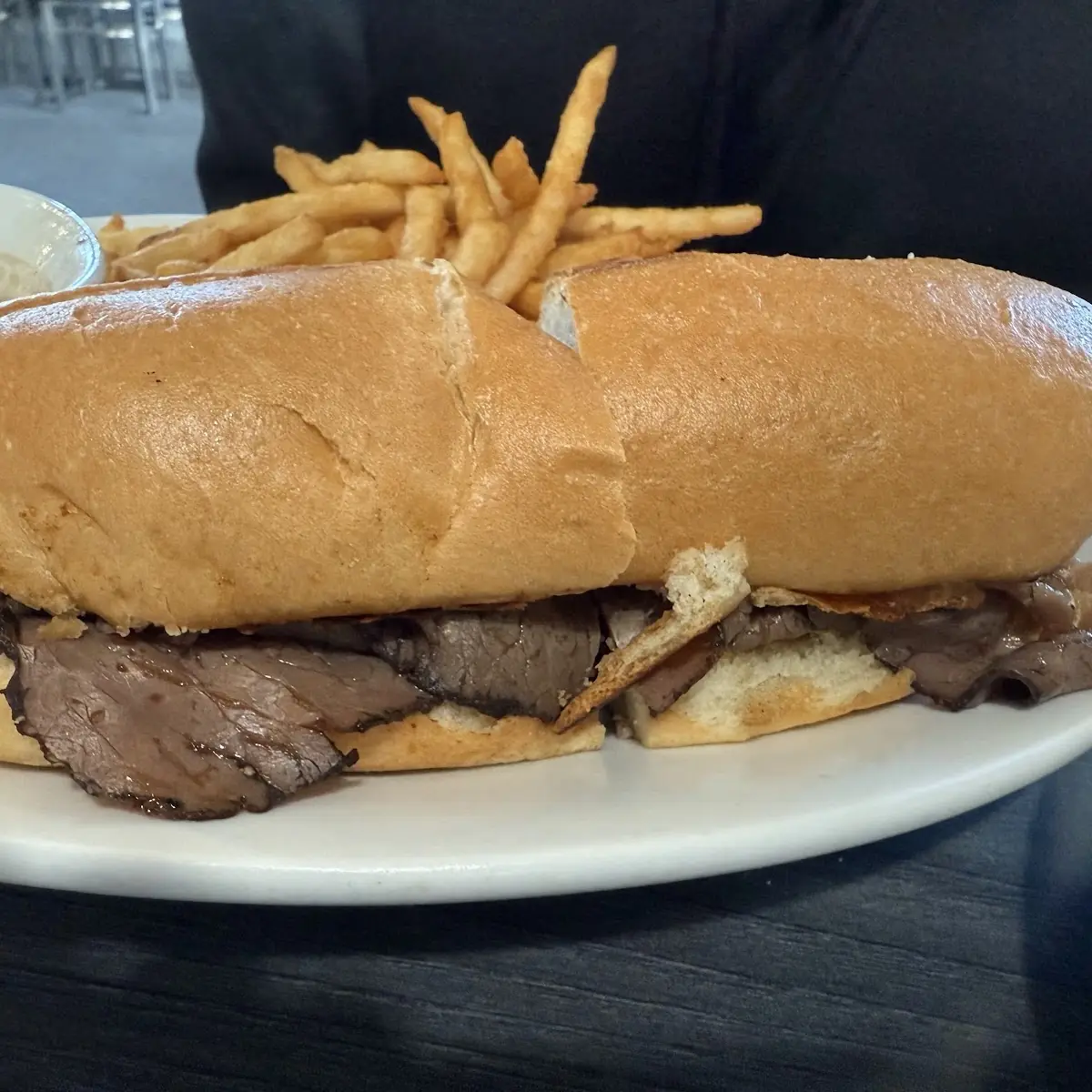 French Dip with Fries