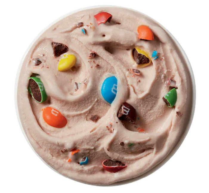 M&M’S Milk Chocolate Candies Blizzard Treat