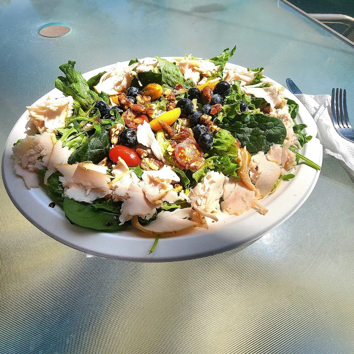 House Salad with Turkey